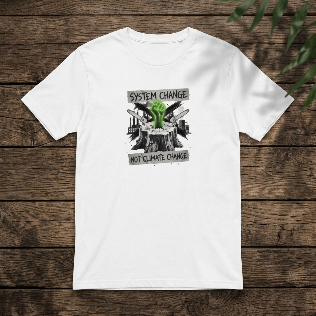 System Change Not Climate Change Women's Relaxed Fit T-Shirt