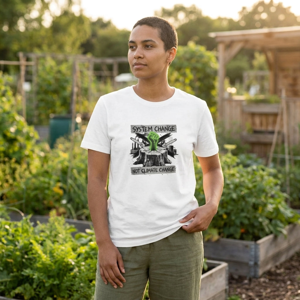 System Change Not Climate Change Women's Relaxed Fit T-Shirt