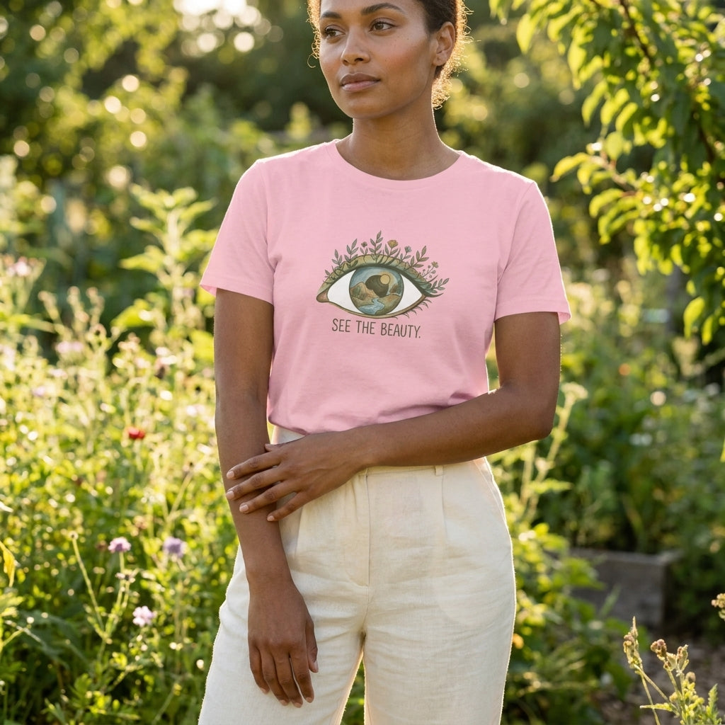 Nature's Beauty Women's Relaxed T-Shirt