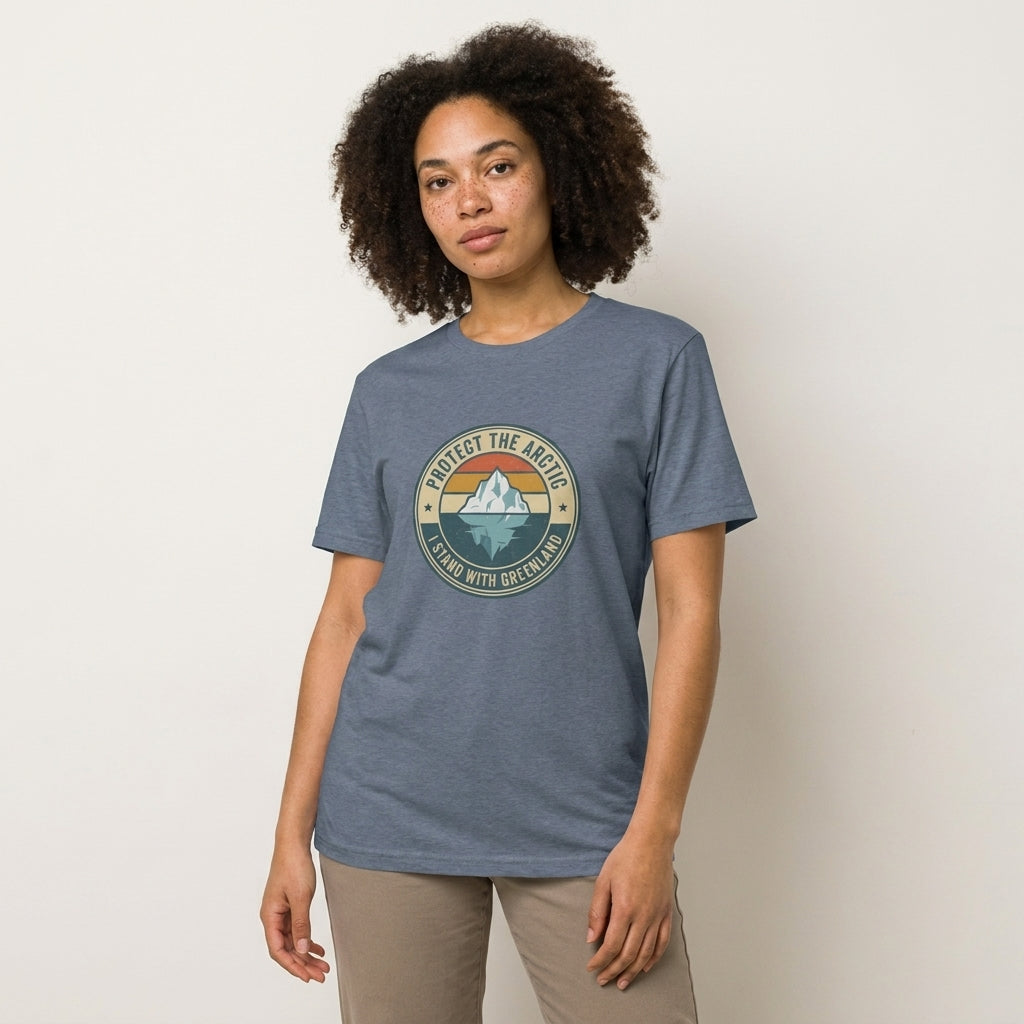 Protect The Arctic Unisex Organic Cotton T-shirt