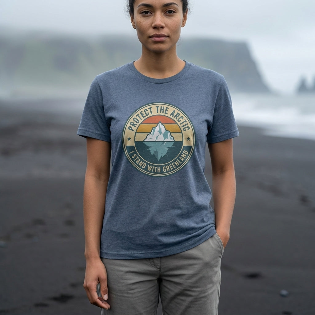 Protect The Arctic Unisex Organic Cotton T-shirt