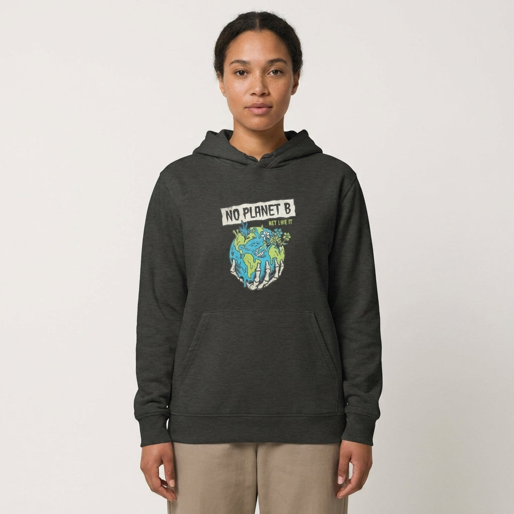 Save Earth Unisex Organic Mid-Weight Hoodie