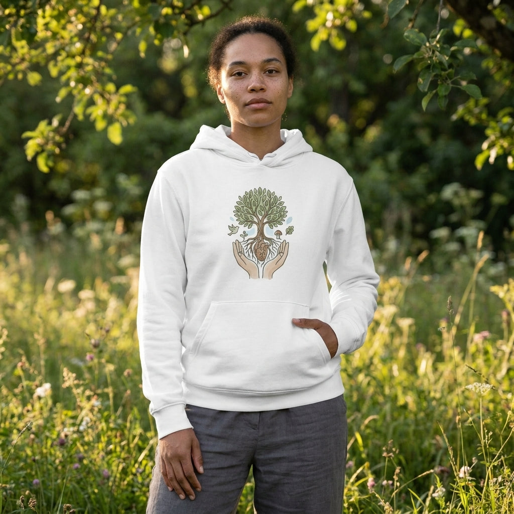 Save Forest Unisex Organic Mid-Weight Hoodie