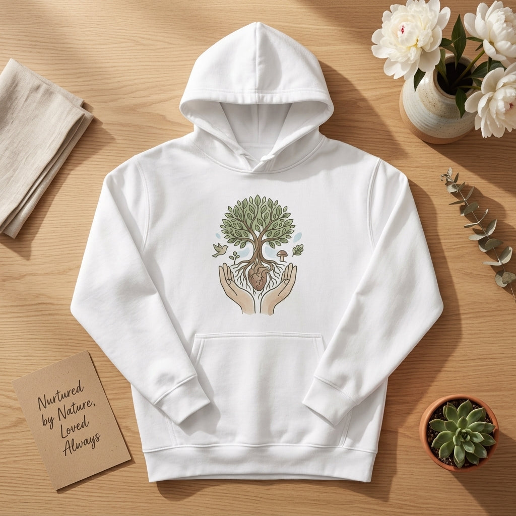 Save Forest Unisex Organic Mid-Weight Hoodie