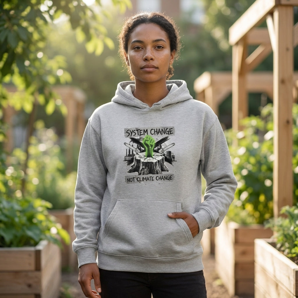 Save Forest Unisex Organic Mid-Weight Hoodie