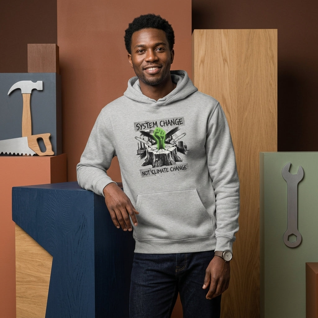 Save Forest Unisex Organic Mid-Weight Hoodie
