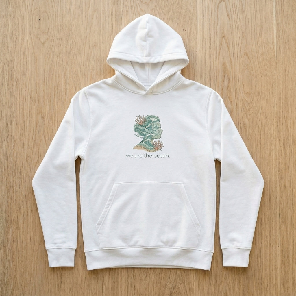We Are The Ocean Unisex Organic Mid-Weight Hoodie