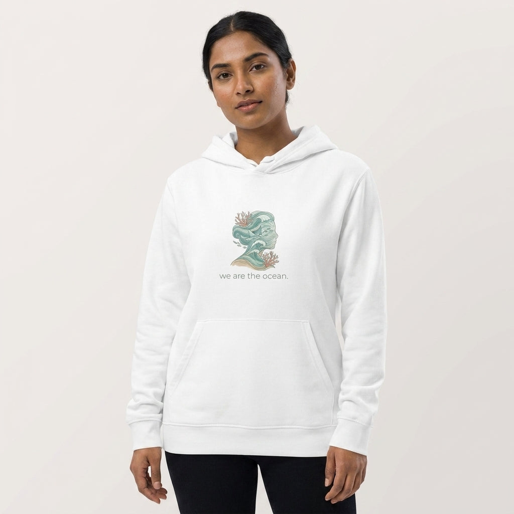 We Are The Ocean Unisex Organic Mid-Weight Hoodie