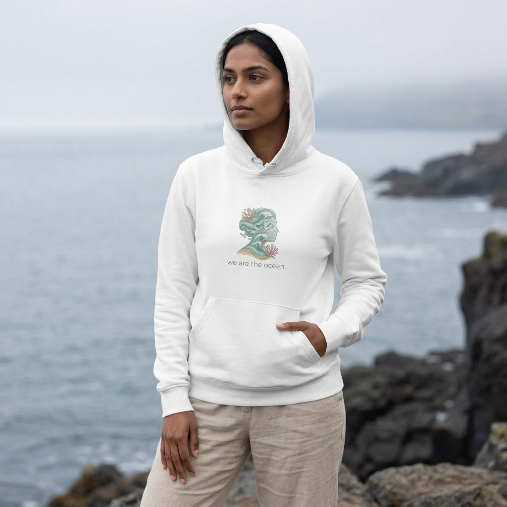 We Are The Ocean Unisex Organic Mid-Weight Hoodie