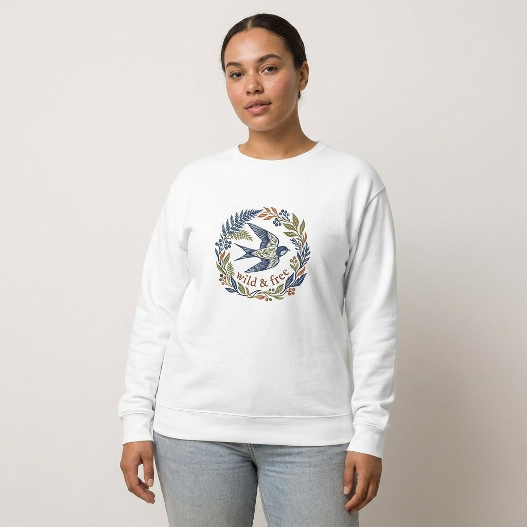 Wild and Free Unisex Premium Sweatshirt