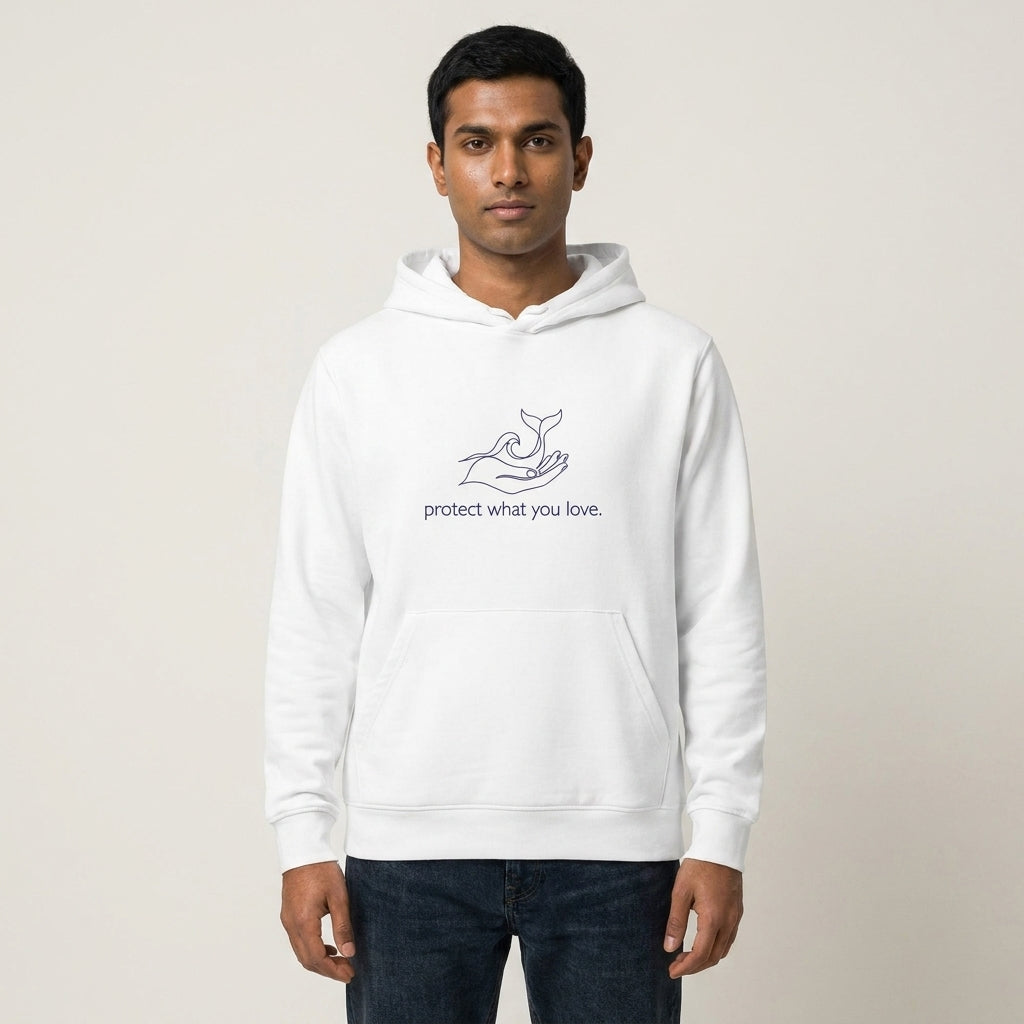 Protect What You Love Unisex Organic Mid-Weight Hoodie