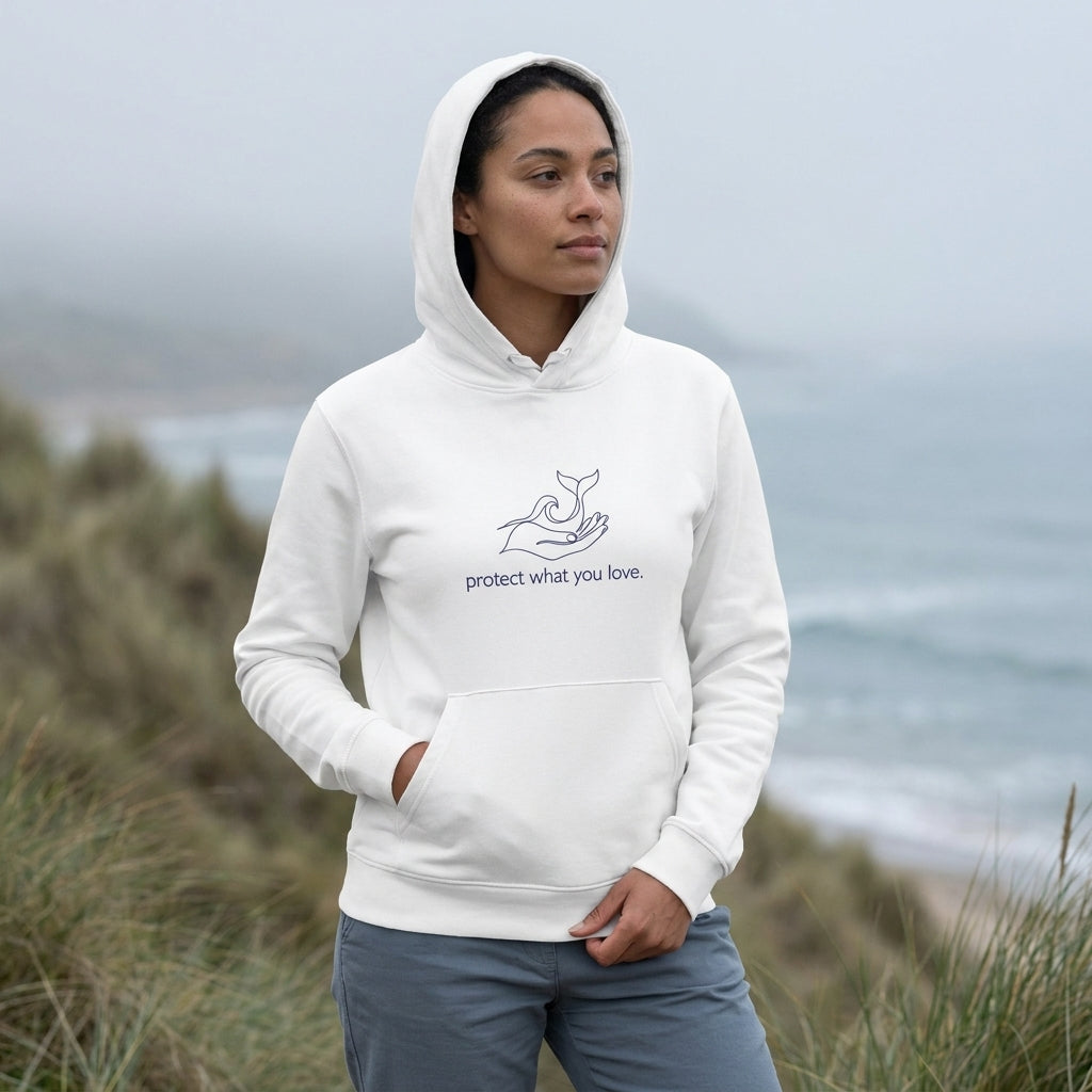 Protect What You Love Unisex Organic Mid-Weight Hoodie