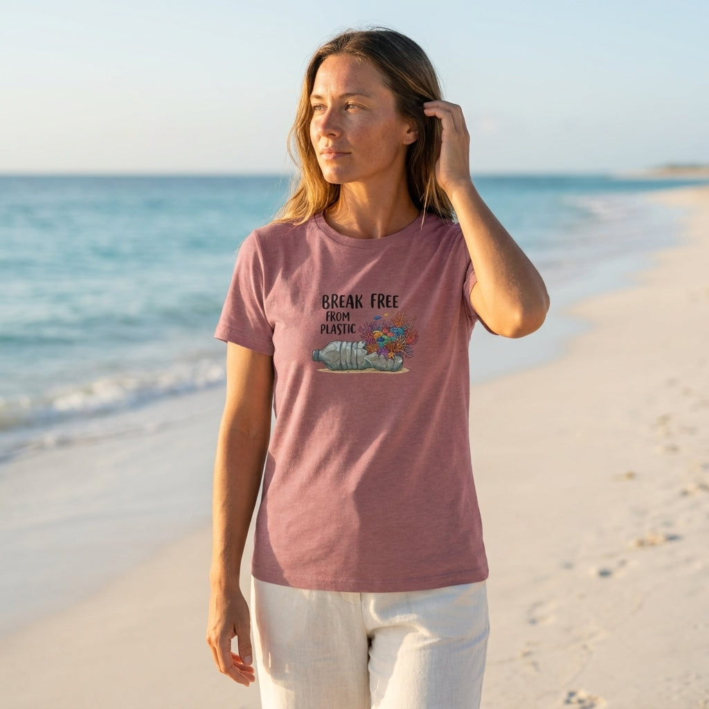 Break Free From Plastic Women's Relaxed T-Shirt