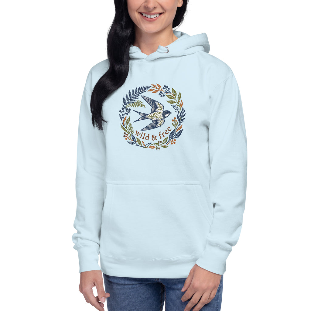 Wild and Free Premium Cotton Unisex Hoodie