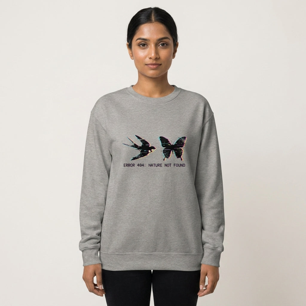 Error 404 Nature Not Found Unisex Premium Sweatshirt
