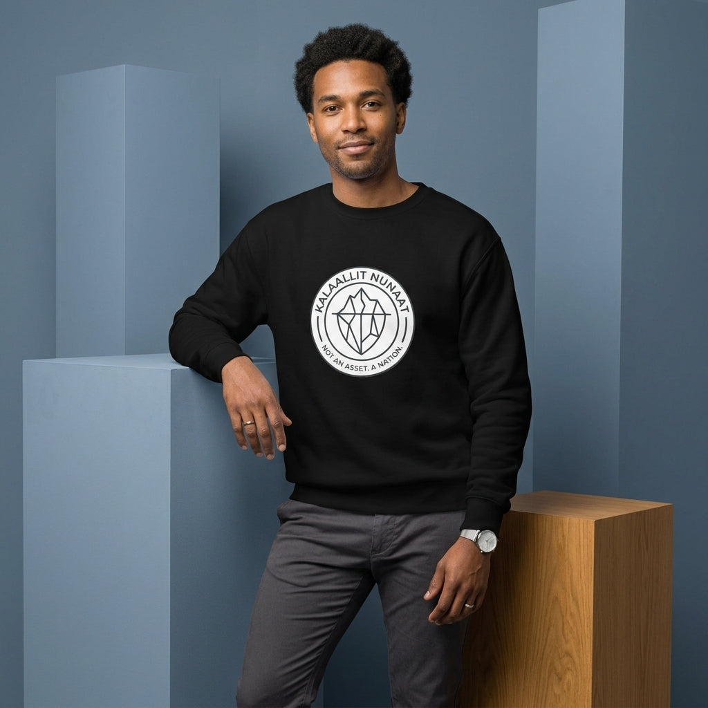 Kalaallit Nunaat Unisex Premium Cotton Sweatshirt