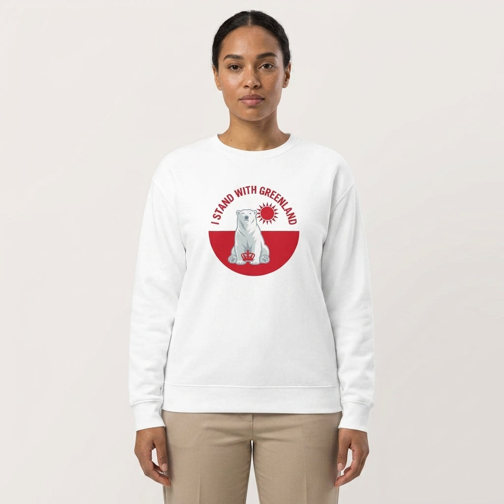 I Stand With Greenland Unisex Premium Sweatshirt