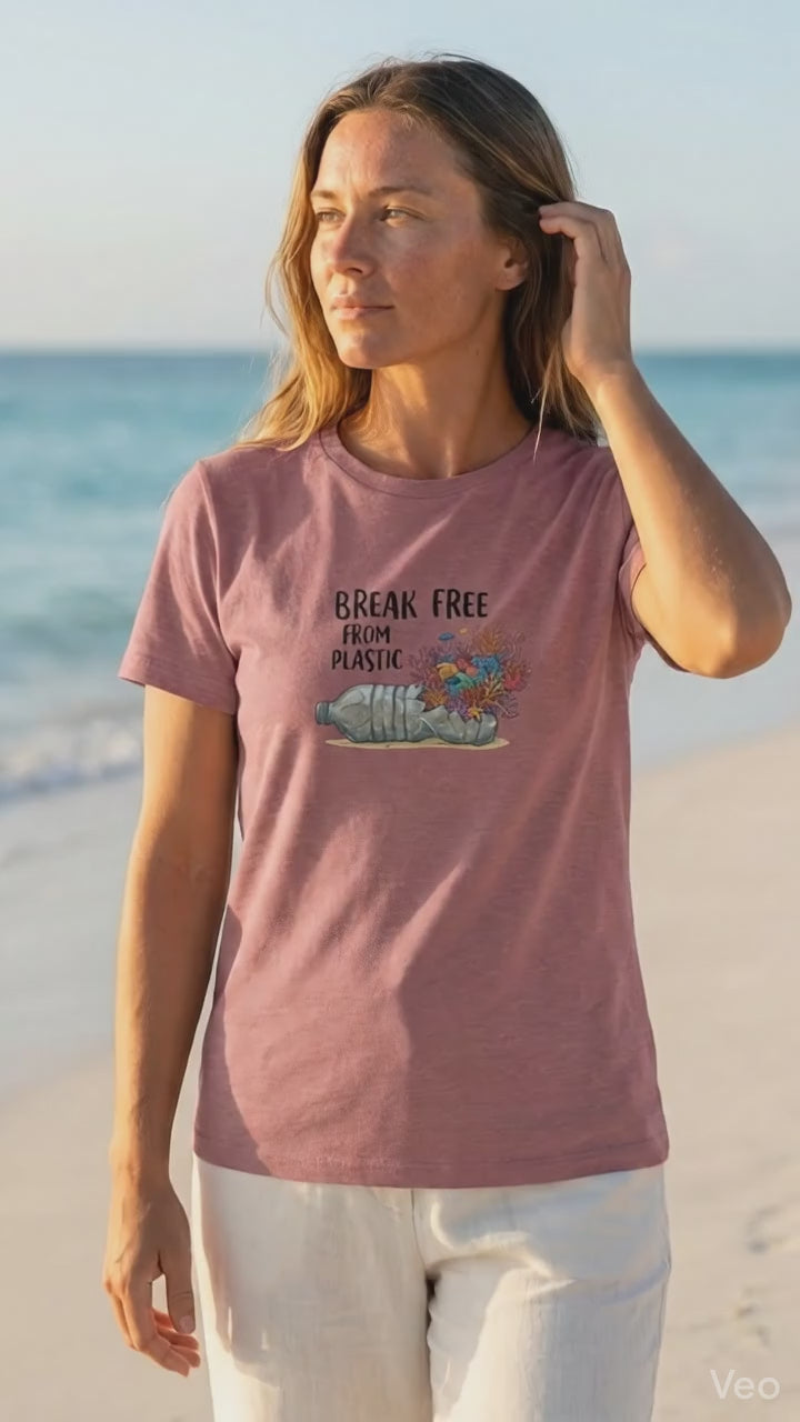 Break Free From Plastic Women's Relaxed T-Shirt