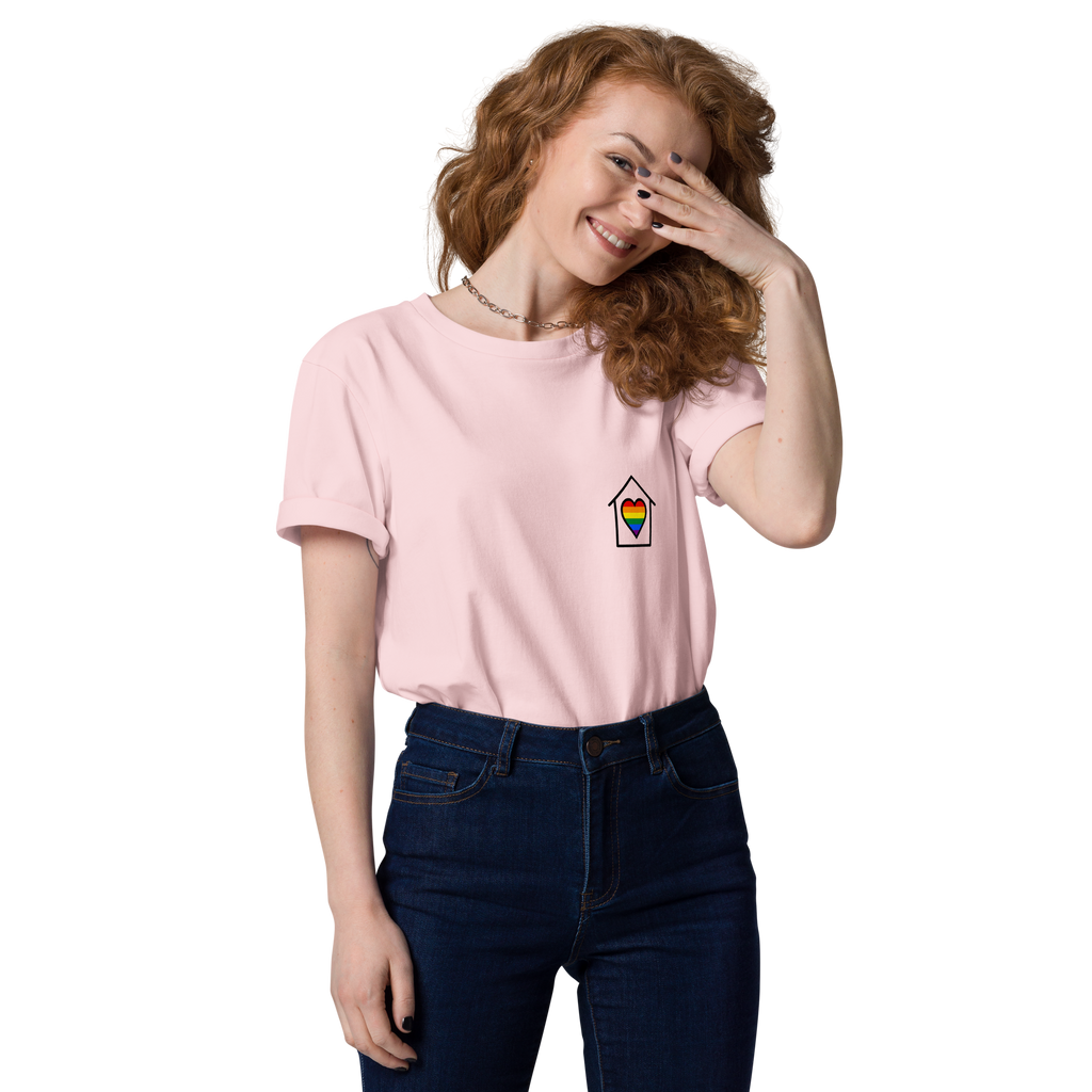 Pride Home Is Where The Heart Is Organic T-Shirt