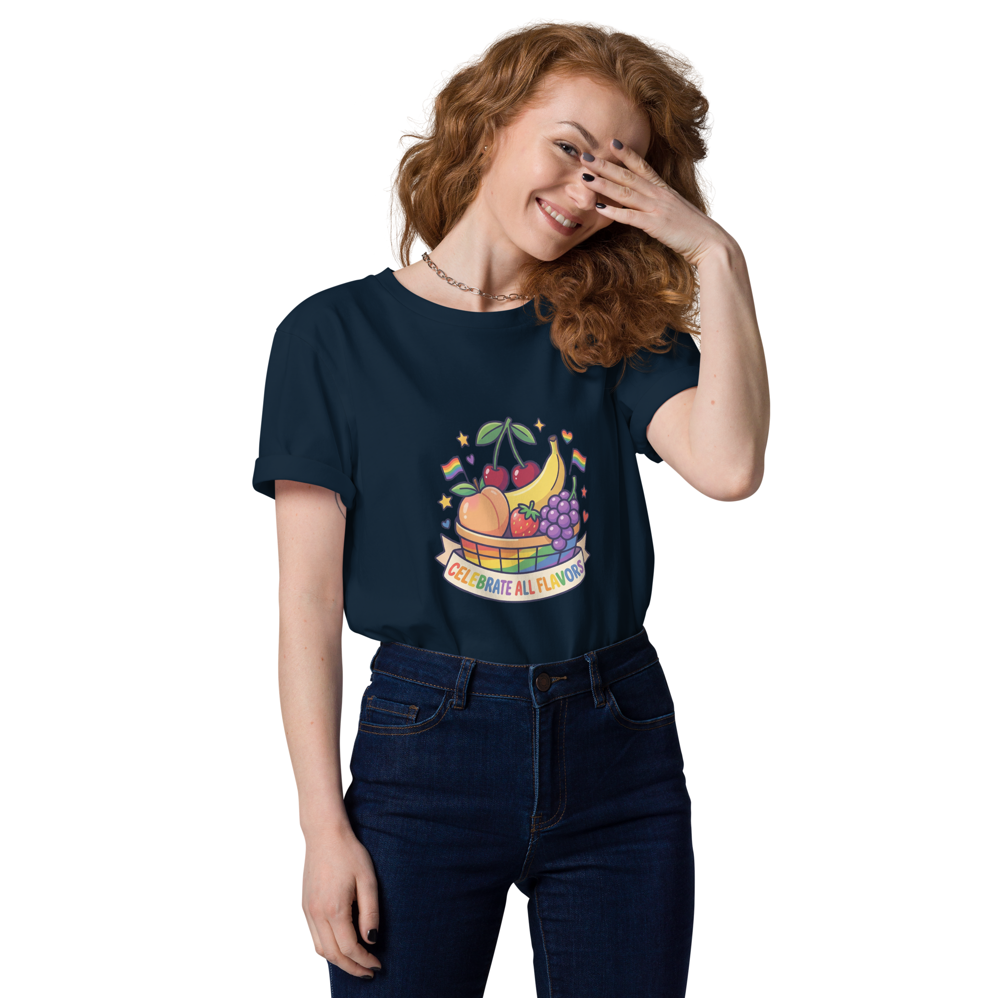 Pride Celebrate All Flavors Organic Graphic T-Shirt