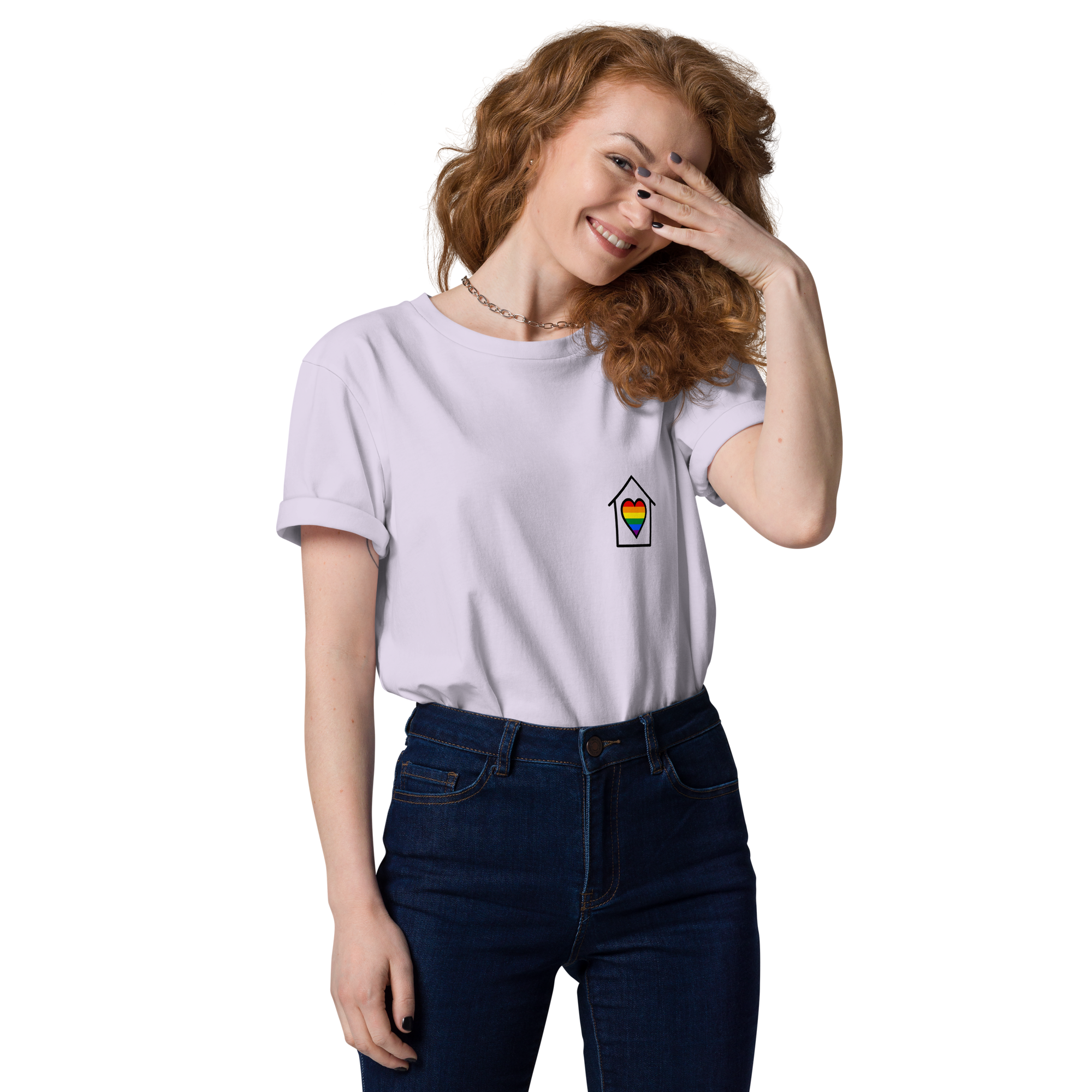 Pride Home Is Where The Heart Is Organic T-Shirt