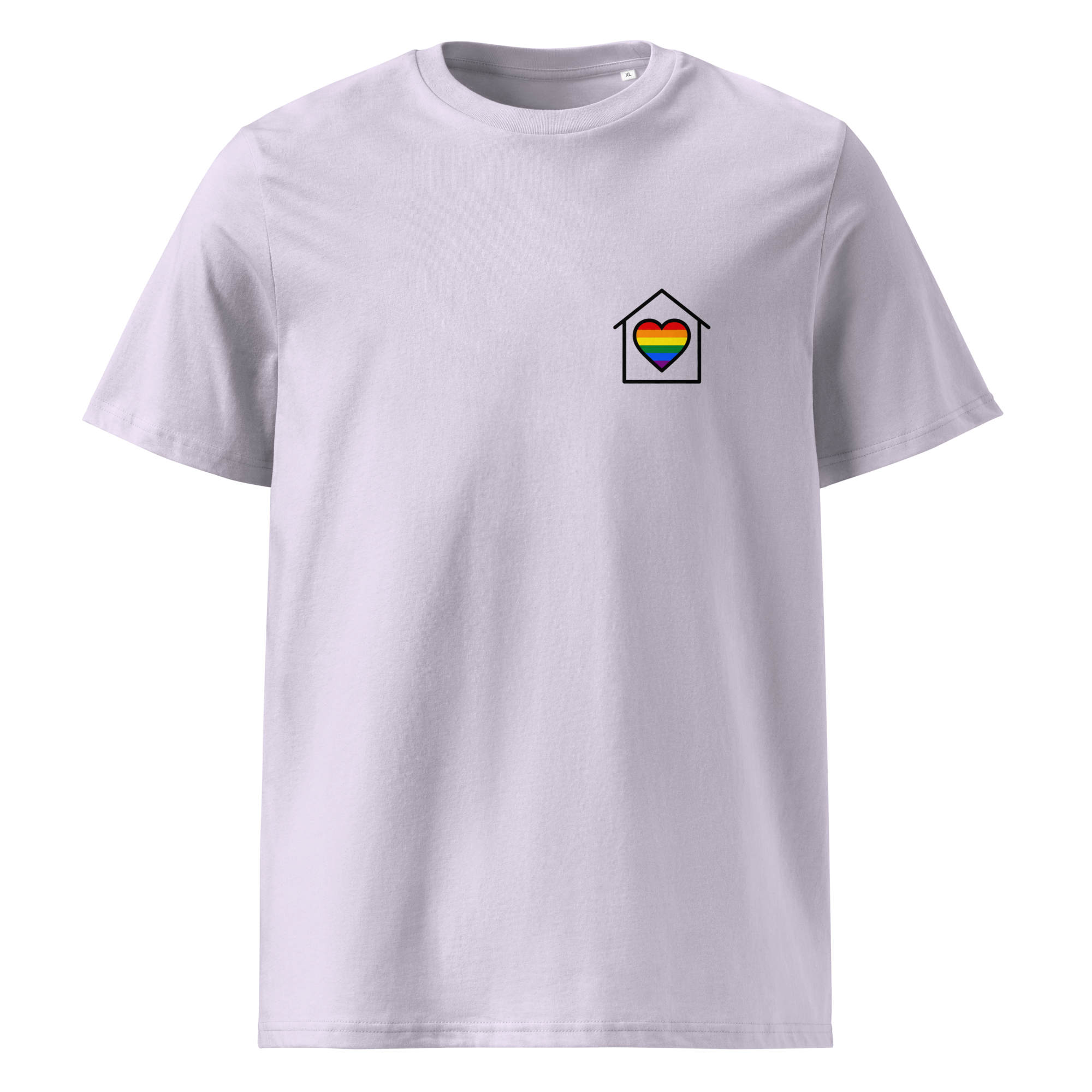 Pride Home Is Where The Heart Is Organic T-Shirt