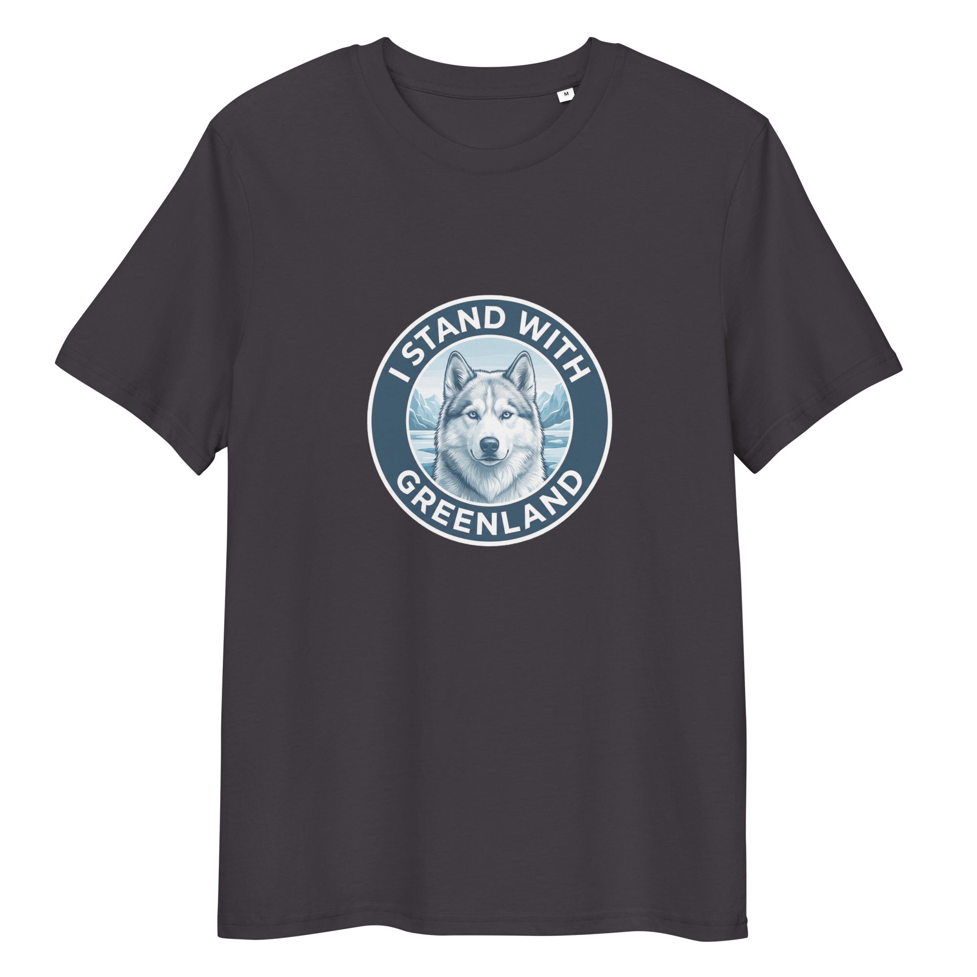 I Stand With Greenland Unisex Organic Cotton T-shirt