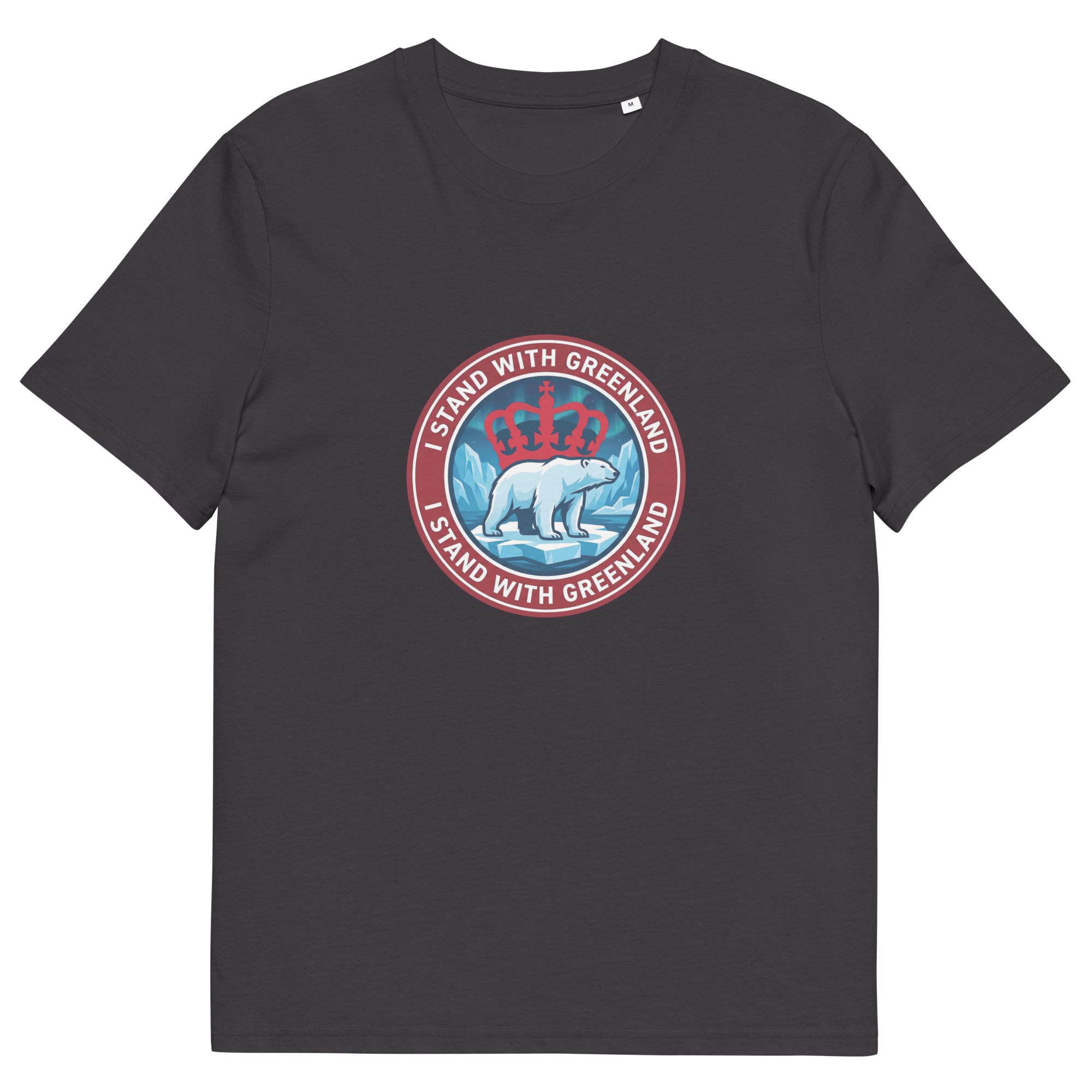 I Stand With Greenland Unisex Organic Cotton T-shirt