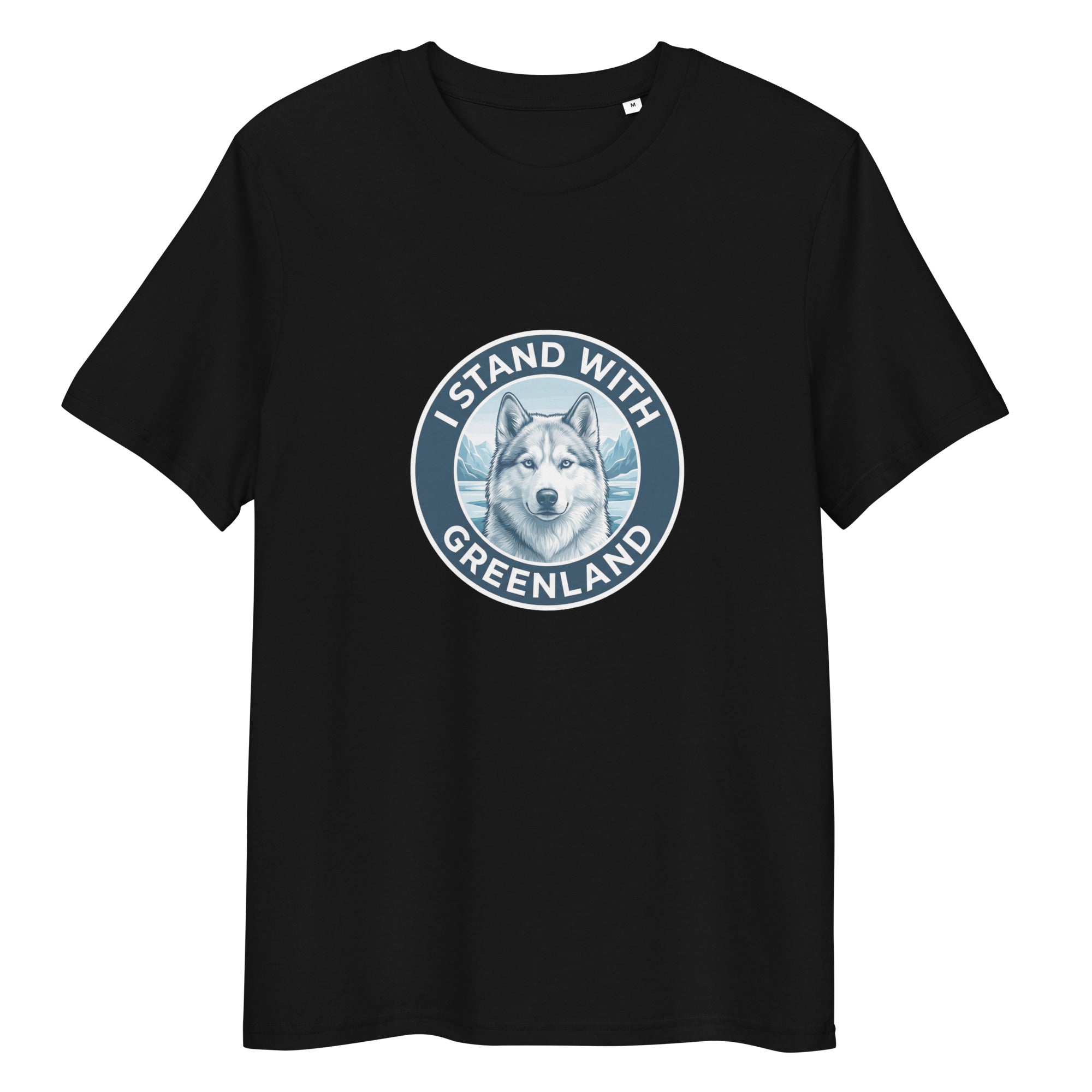 I Stand With Greenland Unisex Organic Cotton T-shirt