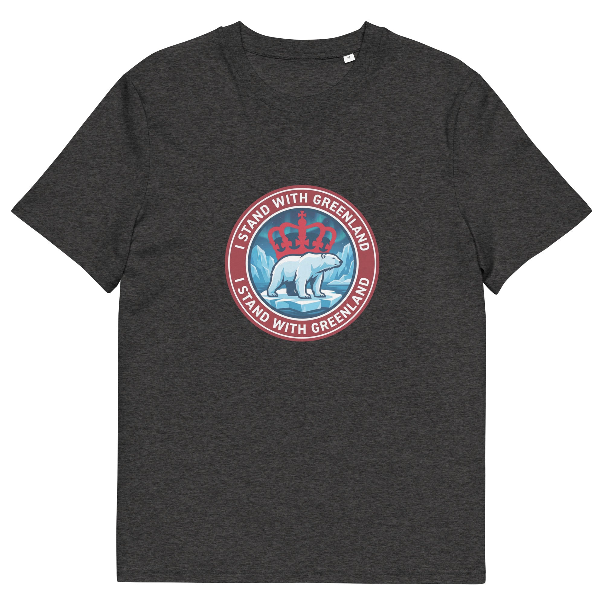 I Stand With Greenland Unisex Organic Cotton T-shirt