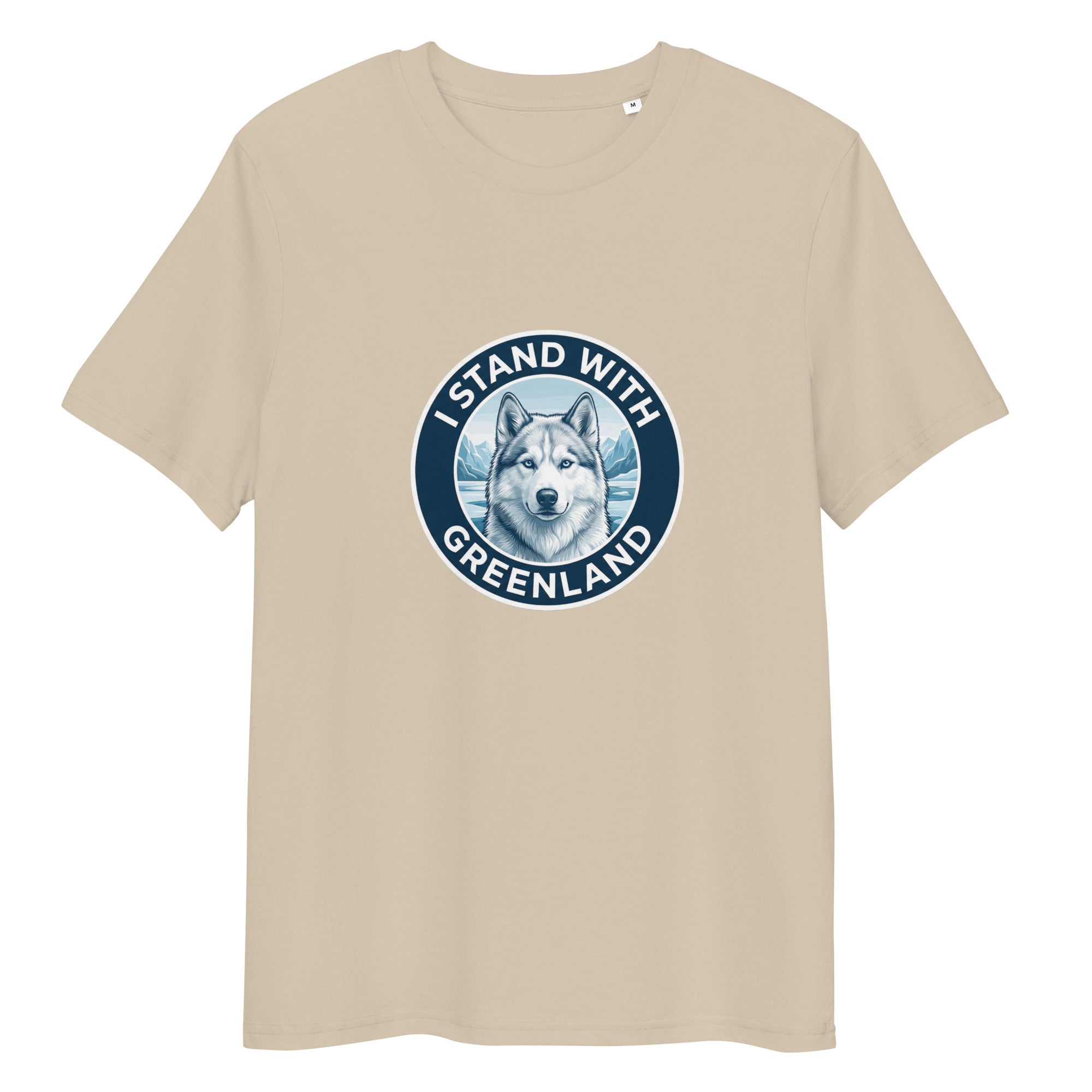 I Stand With Greenland Unisex Organic Cotton T-shirt