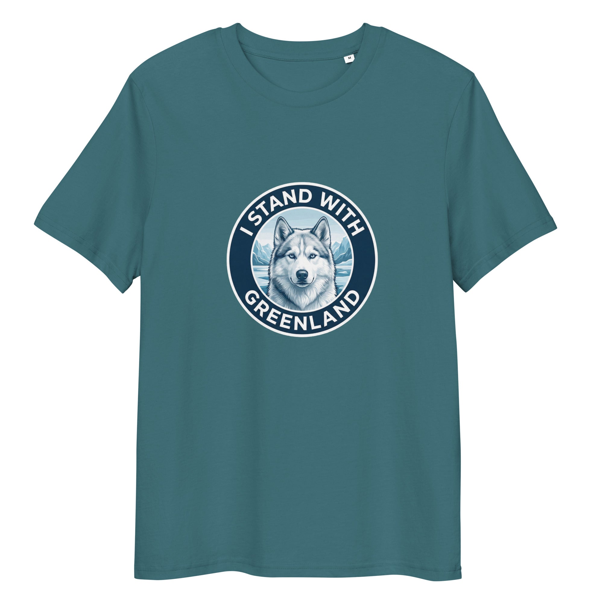 I Stand With Greenland Unisex Organic Cotton T-shirt