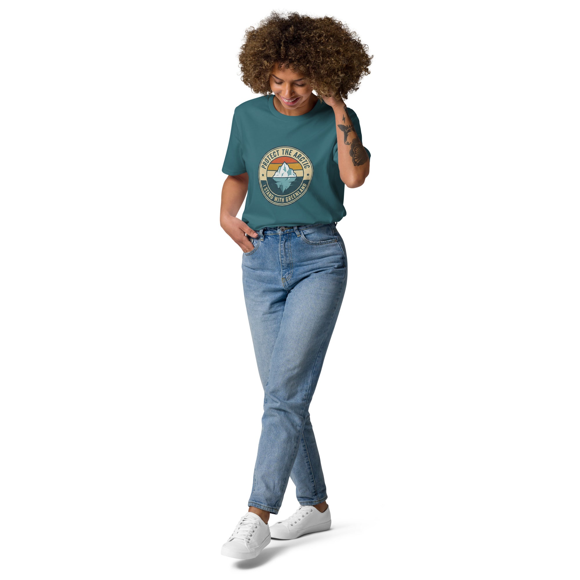 Protect The Arctic Unisex Organic Cotton T-shirt
