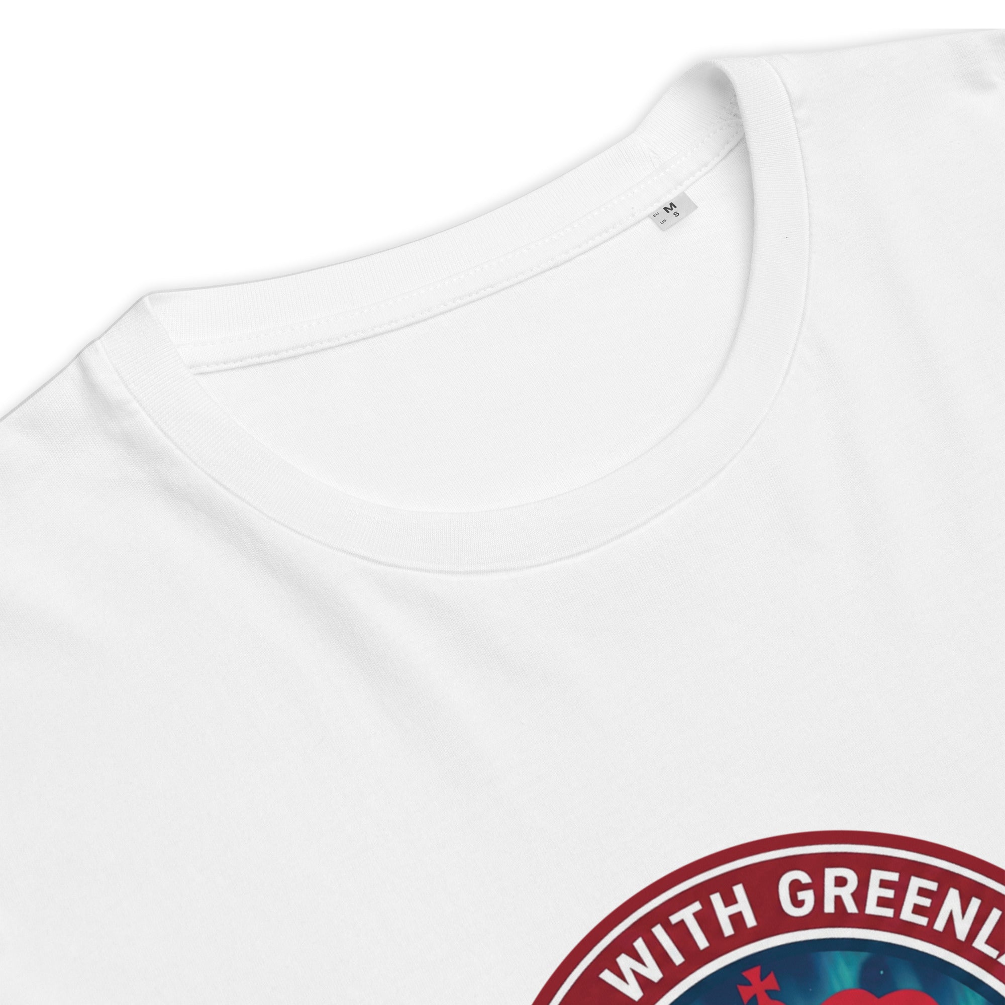 I Stand With Greenland Unisex Organic Cotton T-shirt