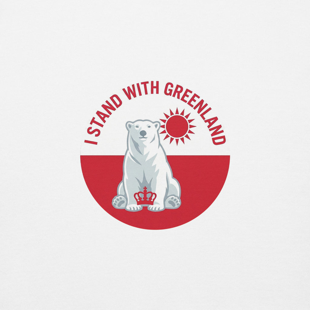 I Stand With Greenland Unisex Premium Sweatshirt