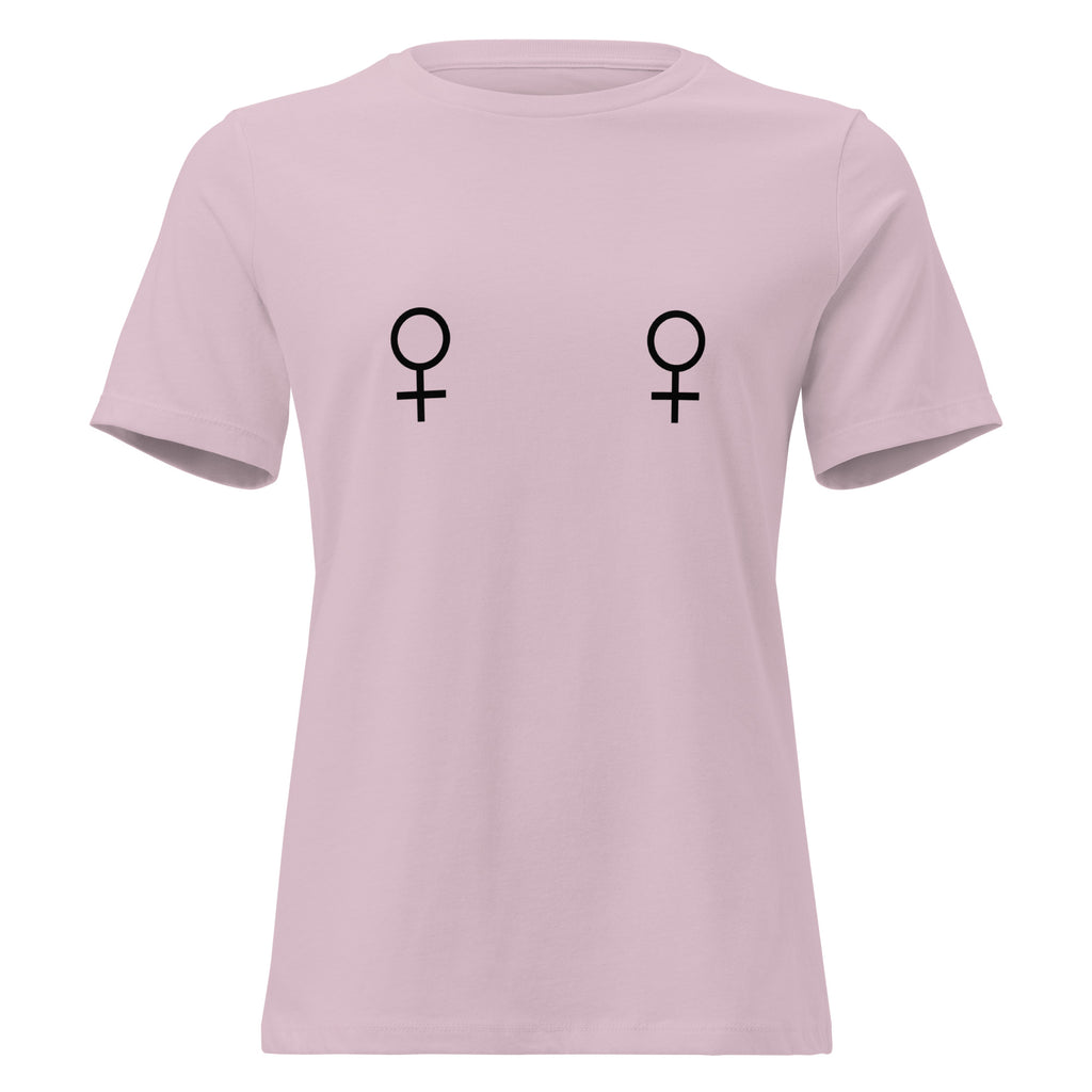 Pride Lesbian Venus Symbols Organic Graphic Light T-Shirt