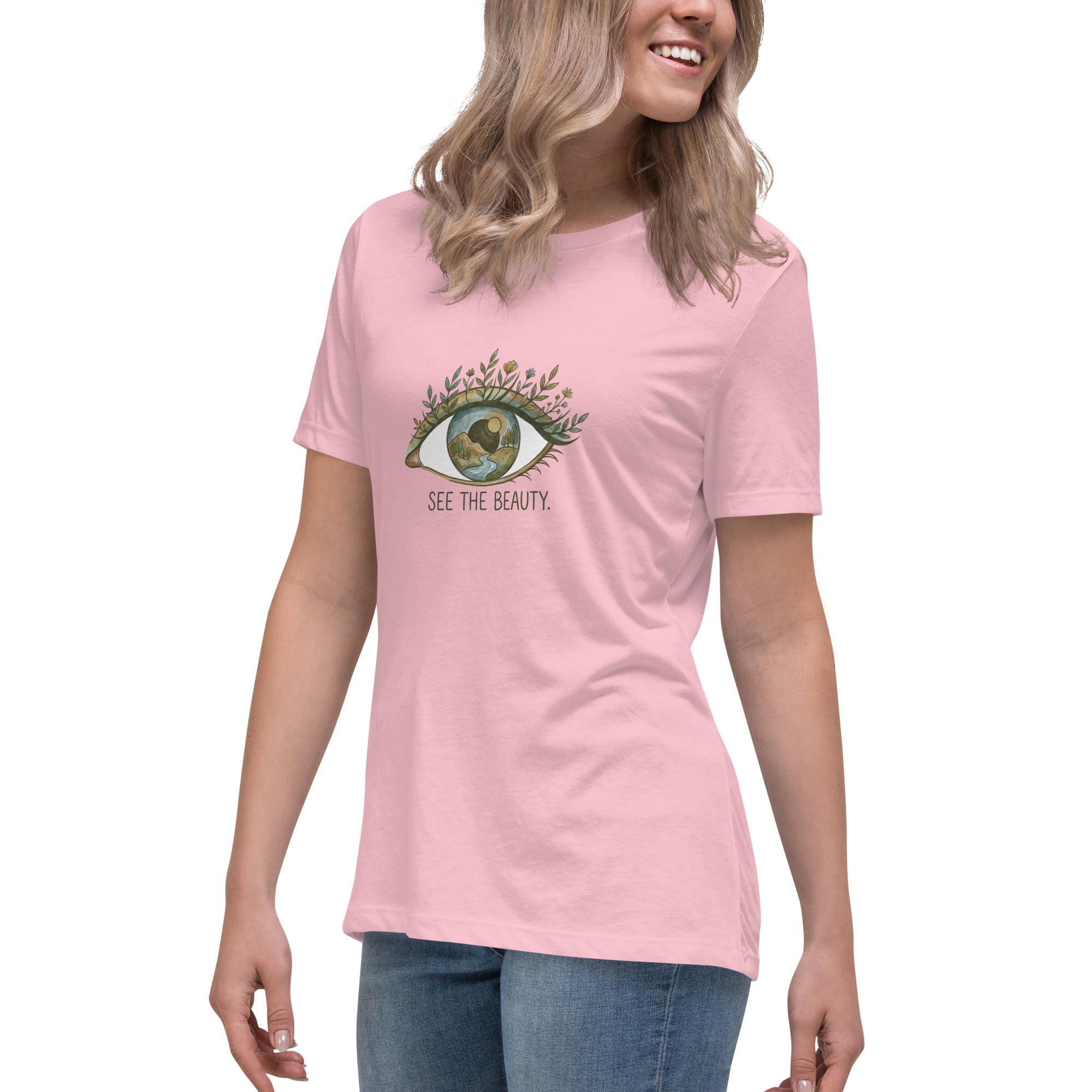 Nature's Beauty Women's Relaxed T-Shirt