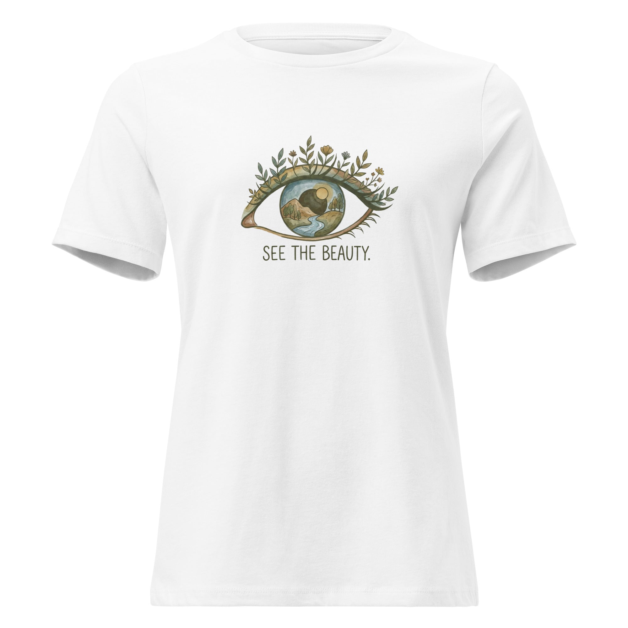 Nature's Beauty Women's Relaxed T-Shirt