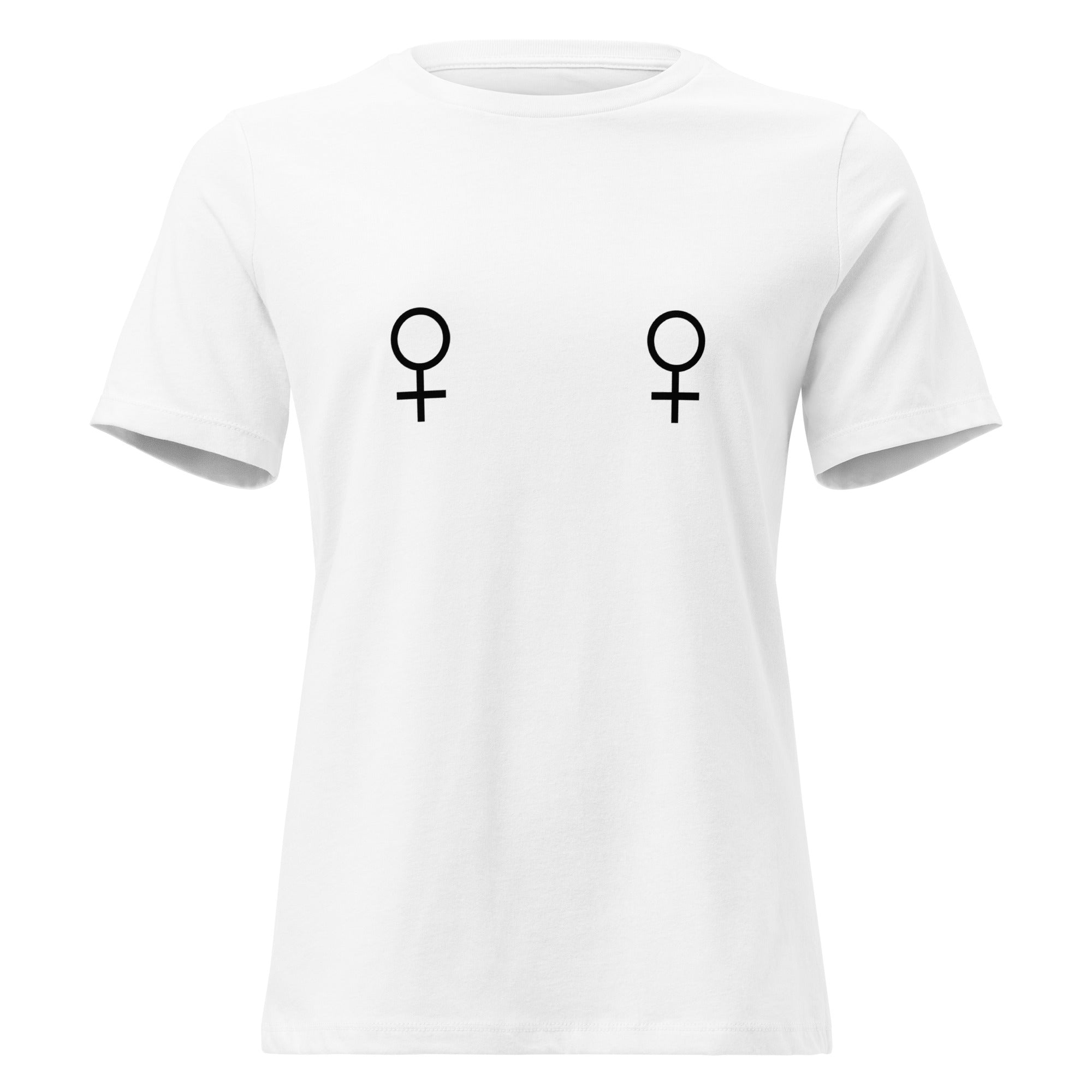 Pride Lesbian Venus Symbols Organic Graphic Light T-Shirt