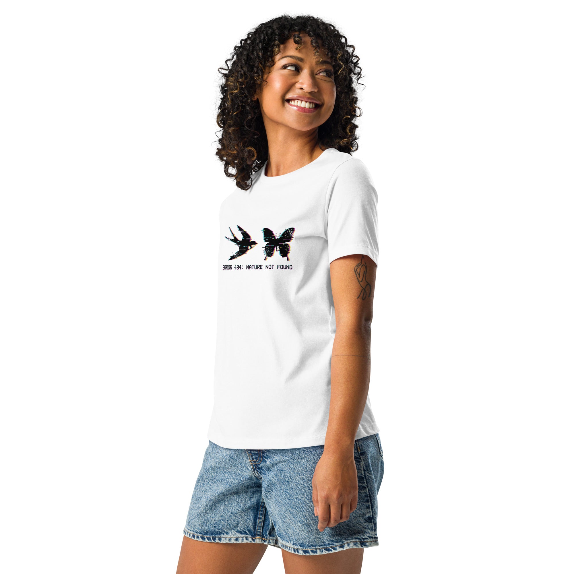 Error 404 Nature Not Found Women's Relaxed T-Shirt
